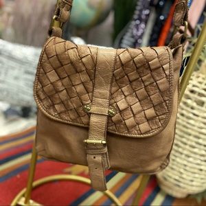 Civico vintage leather crossbody bag